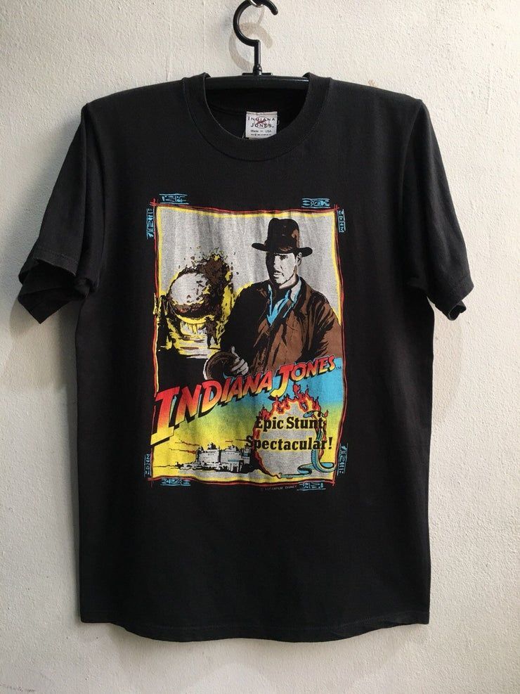 1989 Indiana Jones Vintage Movie Shirt