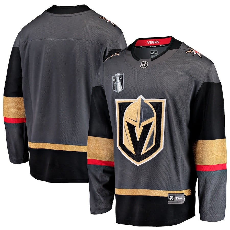 Vegas Golden Knights 2023 Stanley Cup Final Alternate Breakaway Jersey – Black