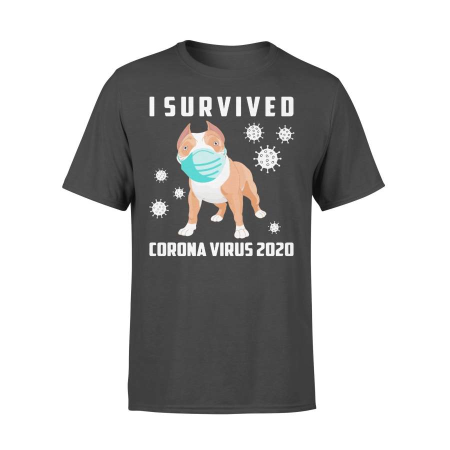 Bulldog I Survived Corona Virus 2020 Shirt