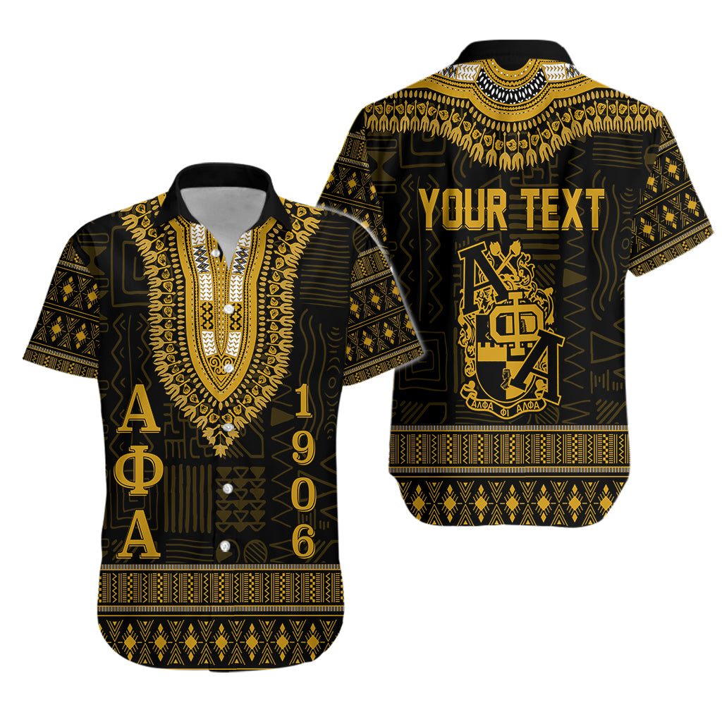 (Custom Personalised) Alpha Phi Alpha Hawaiian Shirt Dashiki Design Lt7