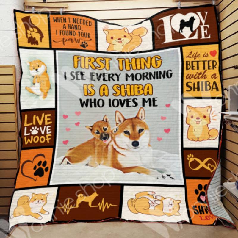 Shiba Dog Blanket DCB1802 77O53