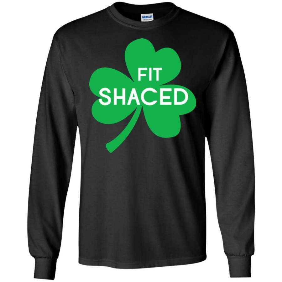 Saint Patrick's Day T-shirt Shamrocks Fit Shaced