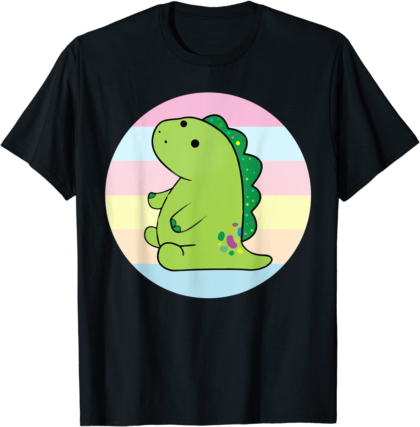 Vintage Moriah Anime Elizabeth Pickle Design Arts Dinosaurs T-Shirt