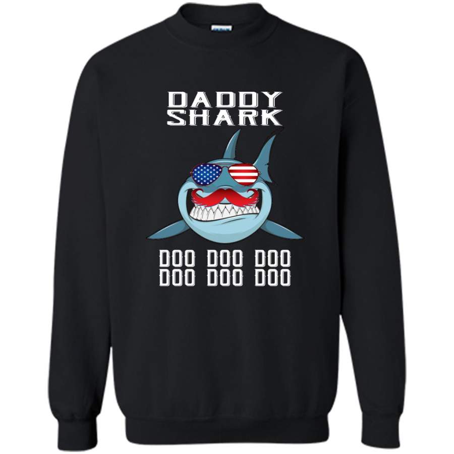 Daddy Shark Doo Doo Doo 1 – Gildan Crewneck Sweatshirt