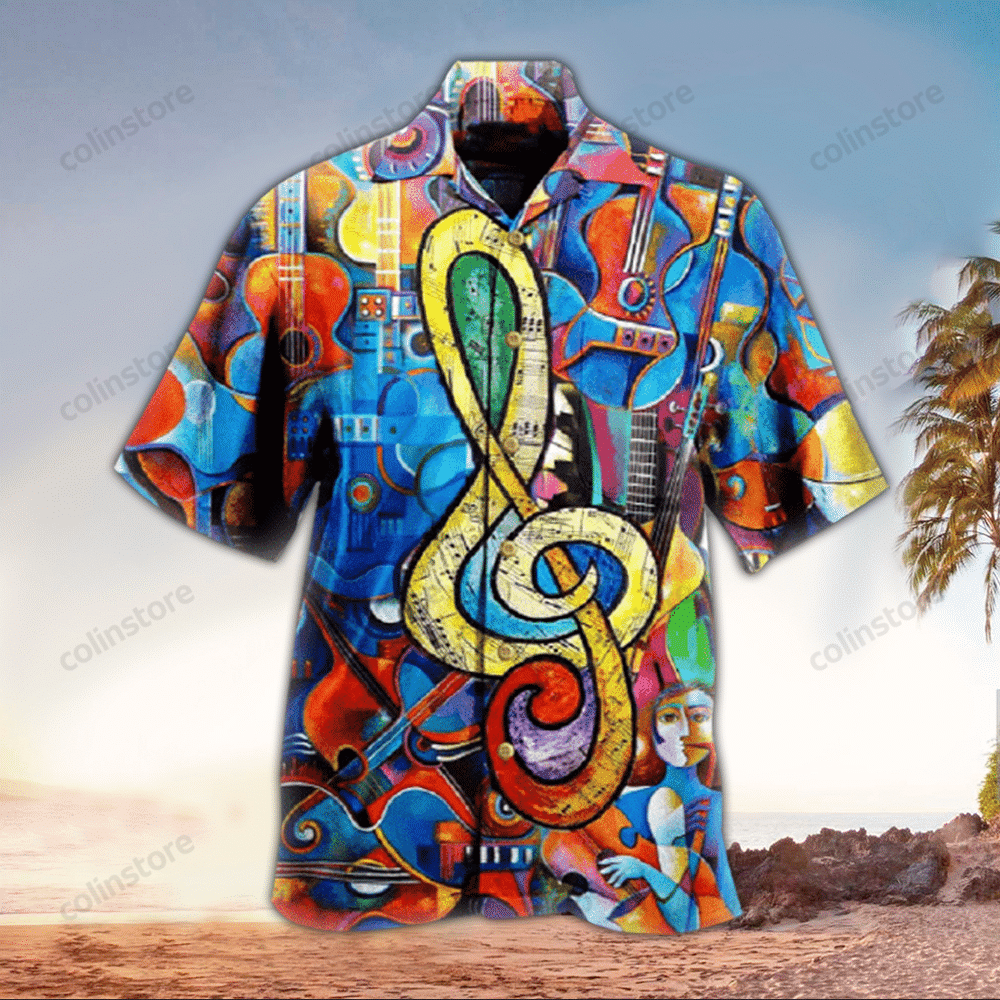 Guitar Hawaii Perfect Gift Ideas For Lover Shirt Aloha Ha90587