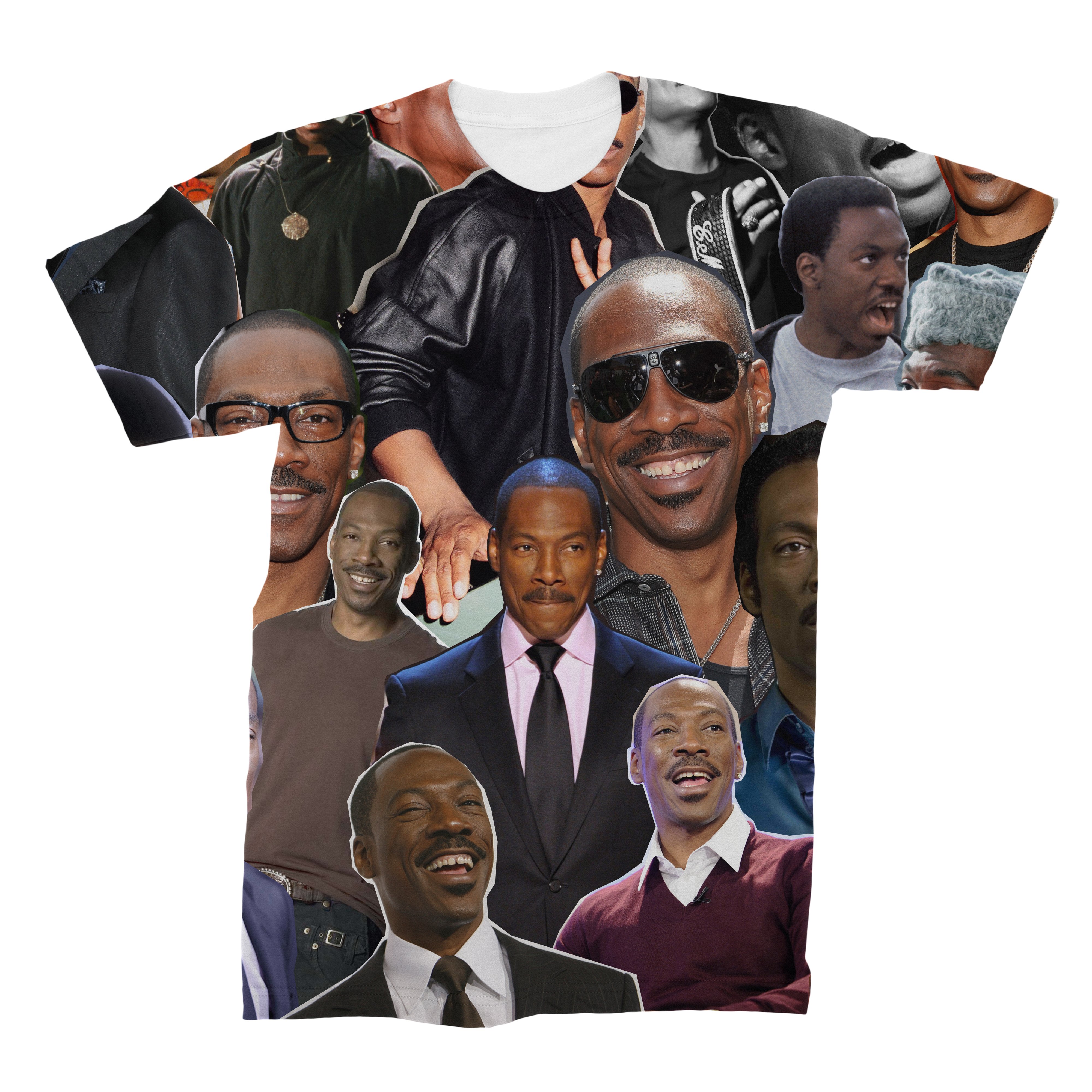 Eddie Murphy 3D Collage Face T-Shirt