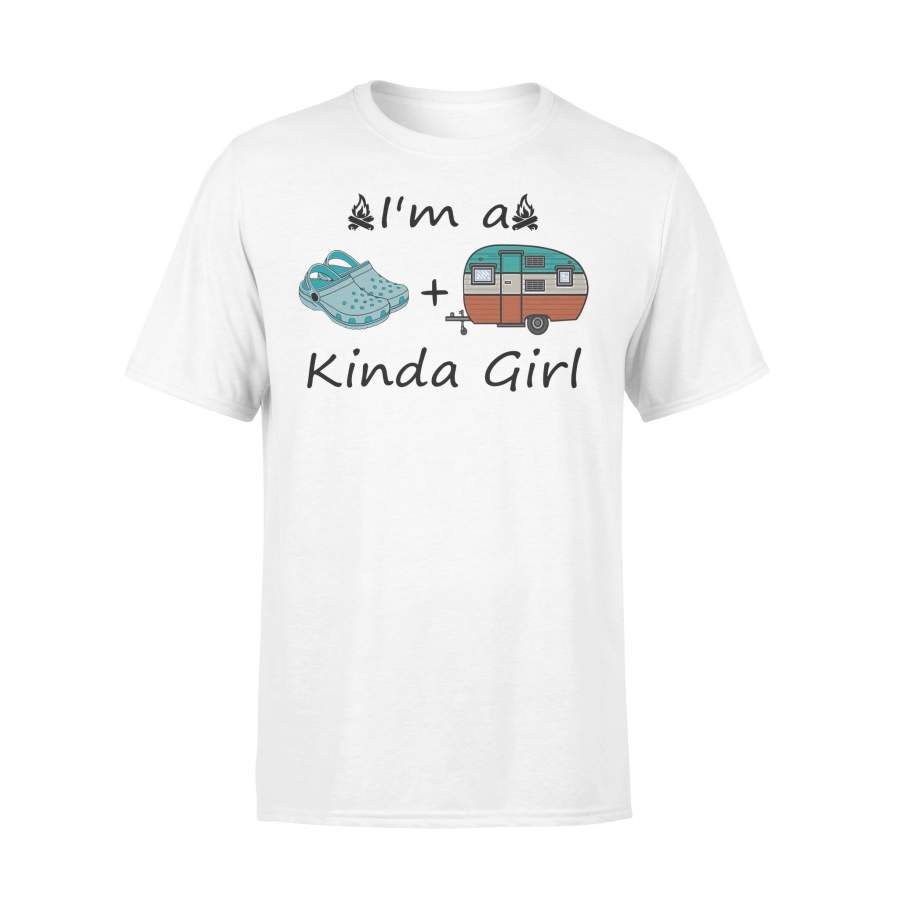 I’m A You Croc And Camping Kinda Girl T-shirt