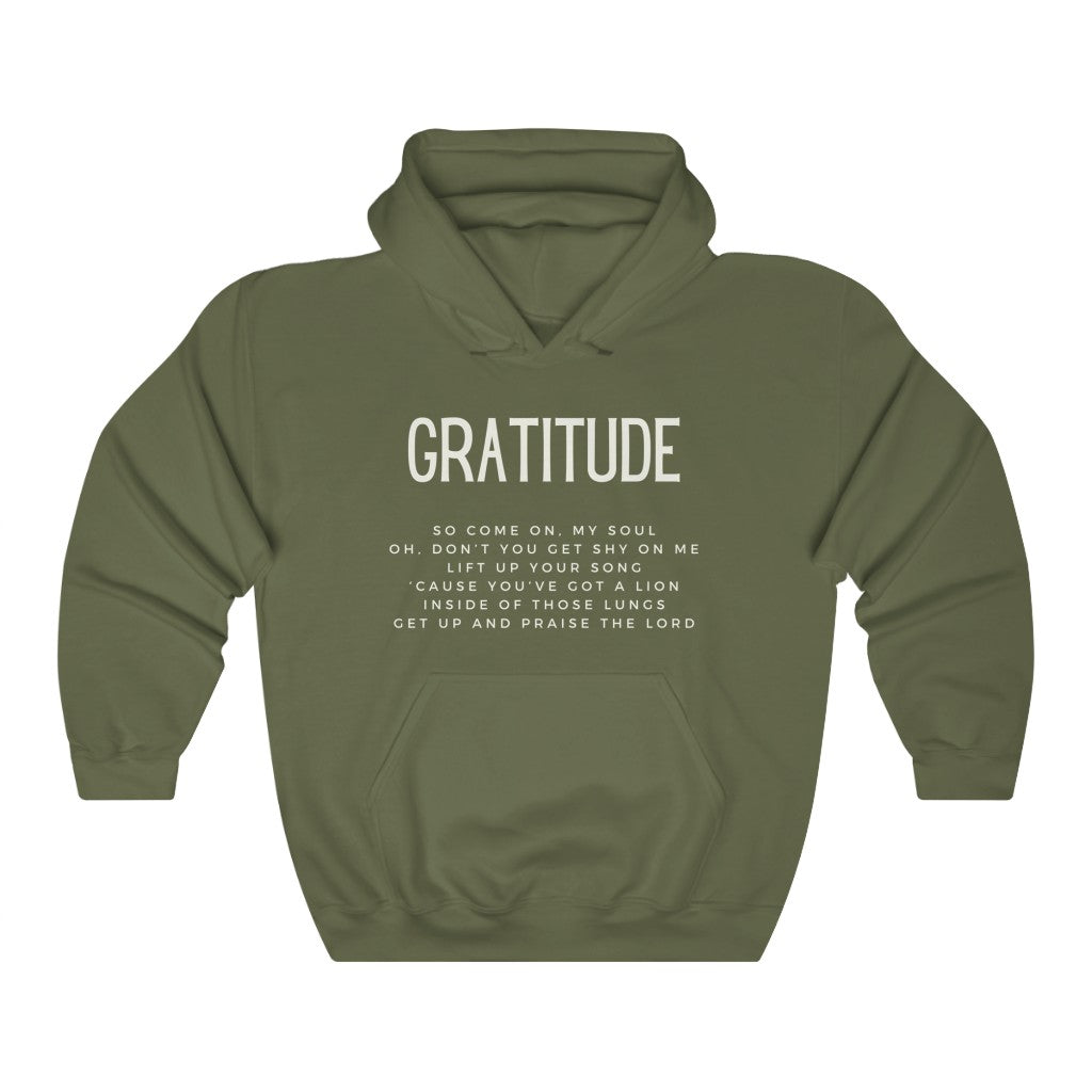 Gratitude Hoodie, Trendy Christian Sweatshirt, Christian Hoodie For Women, Men’S Christian Hoodie, Maverick City Music Apparel