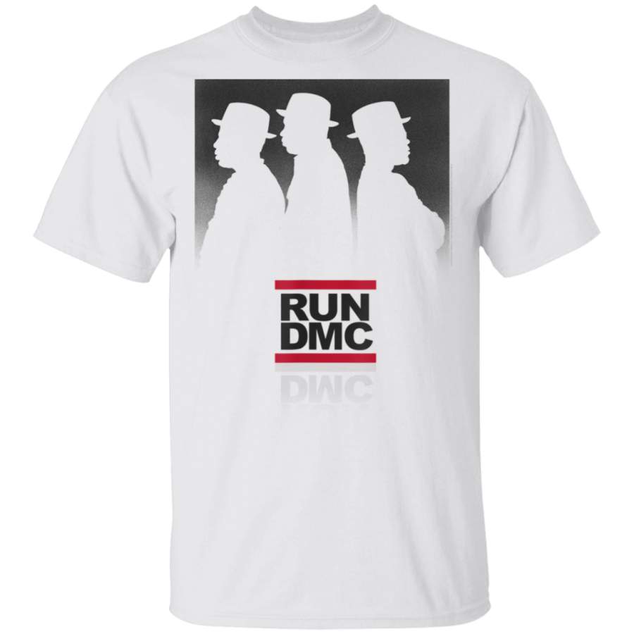 Run DMC Official White Silhouettes TShirt