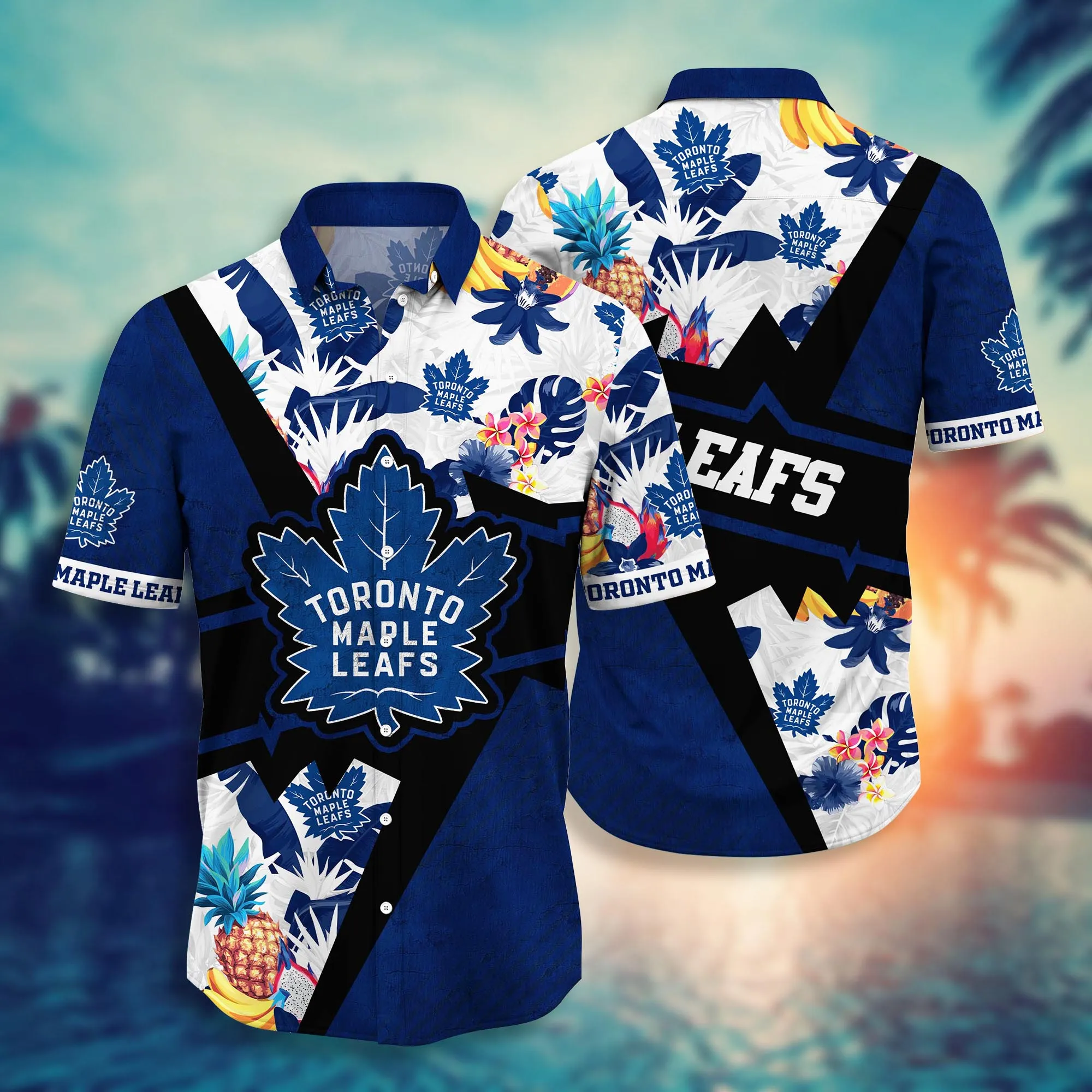 Toronto Maple Leafs Nhl Hawaiian Shirt Swimsuits Aloha Shirt