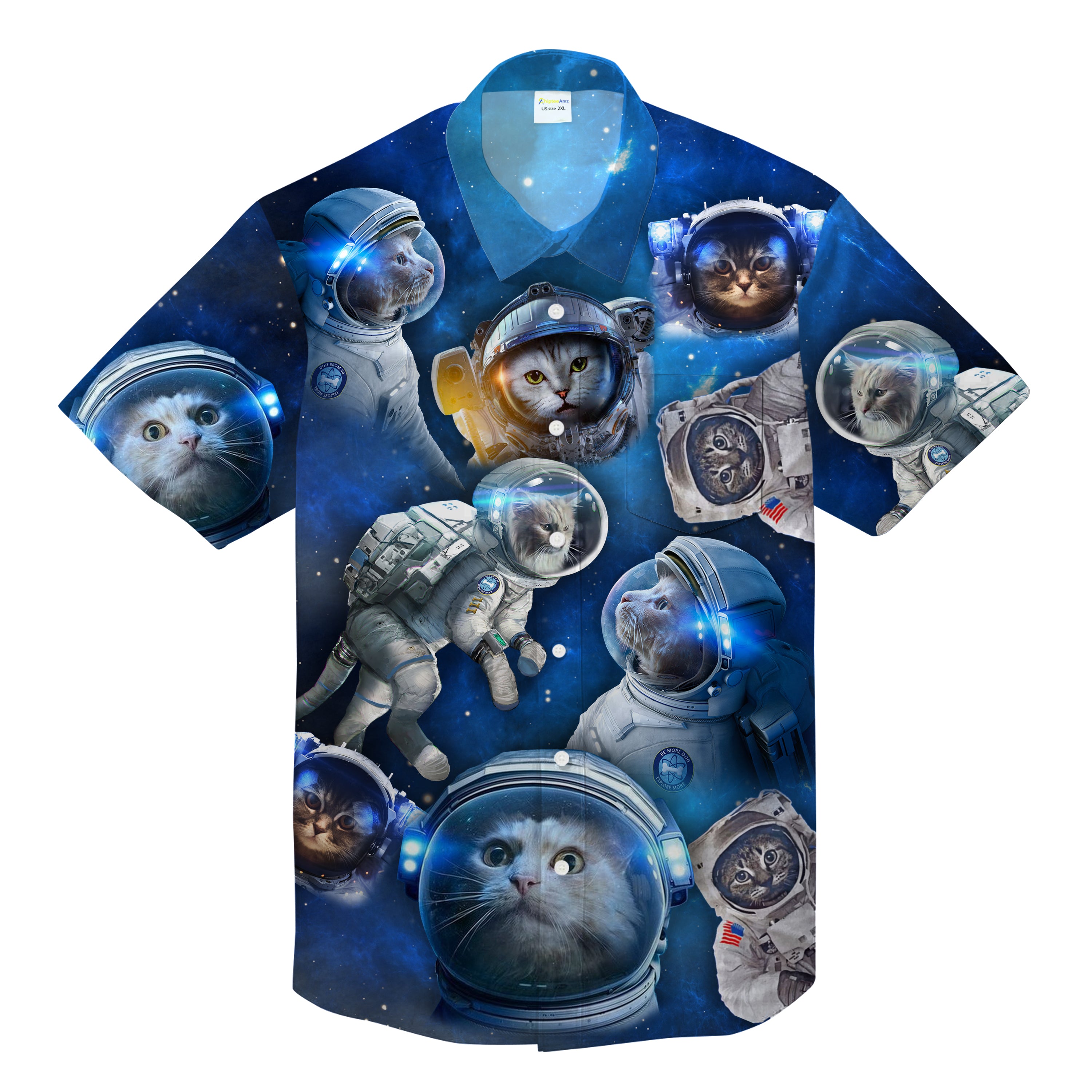 Cat Astronaut Unisex Hawaii Space Shirt Ha68165