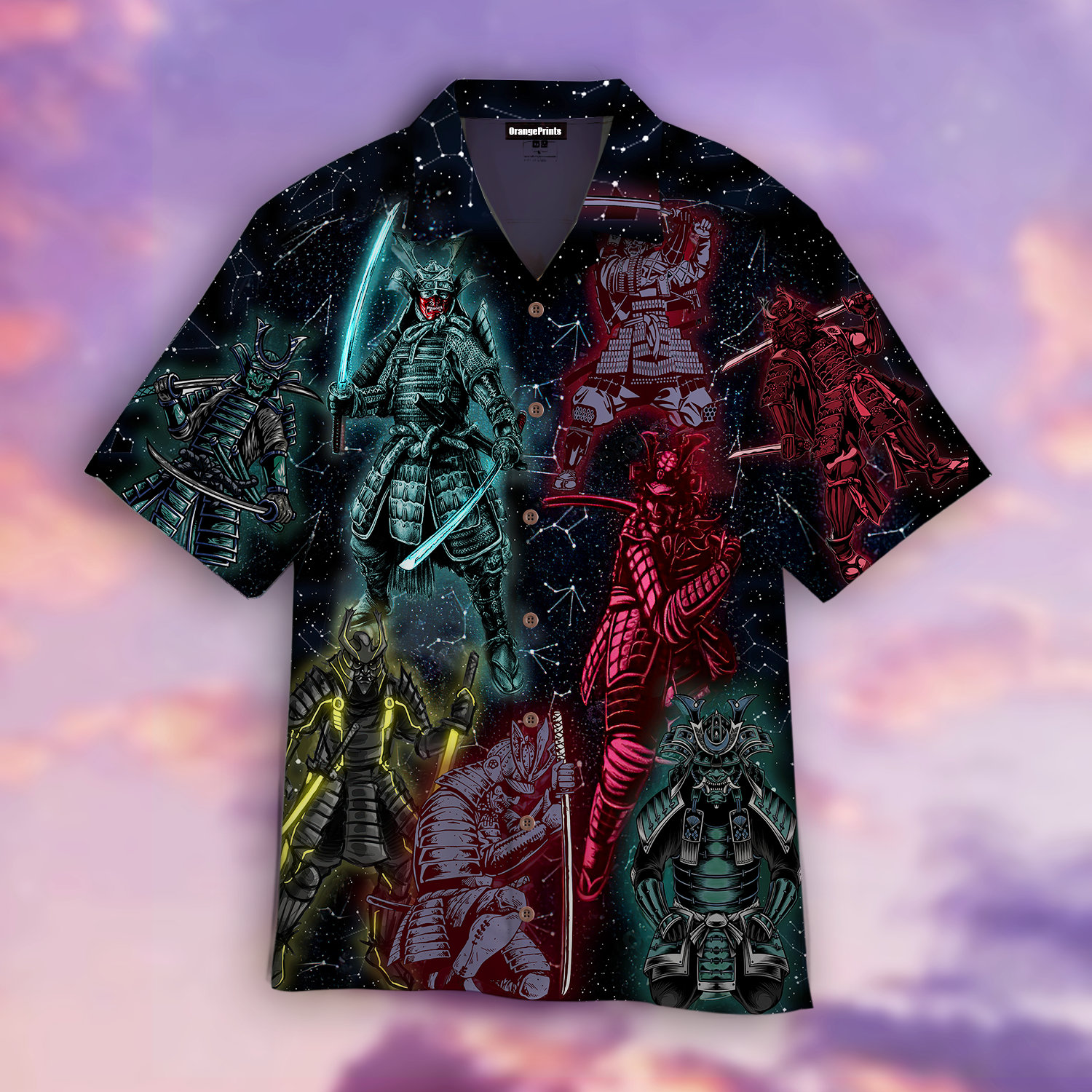 Samurai Hawaii Shirt For Men Women Ha72147