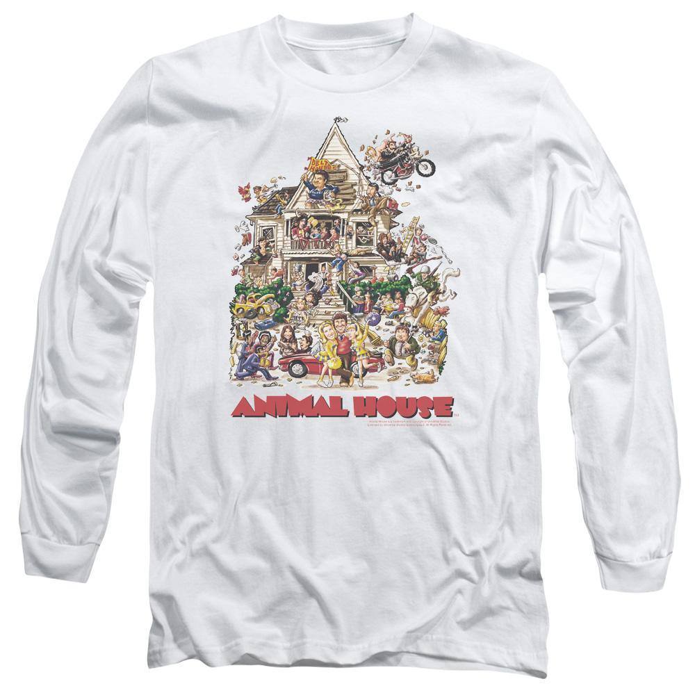 Animal House Movie Poster Art Long Sleeve T-Shirt