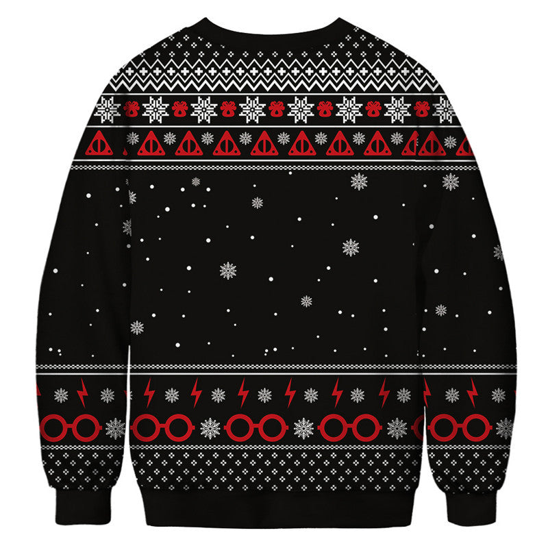 Ugly Christmas Sweater 3D Funny Print Christmas Jumpers