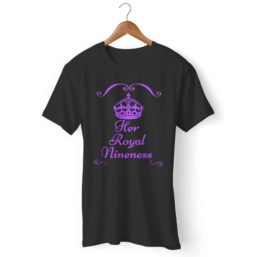 Her Royal Nineness Birthday Princess Man’s T-Shirt