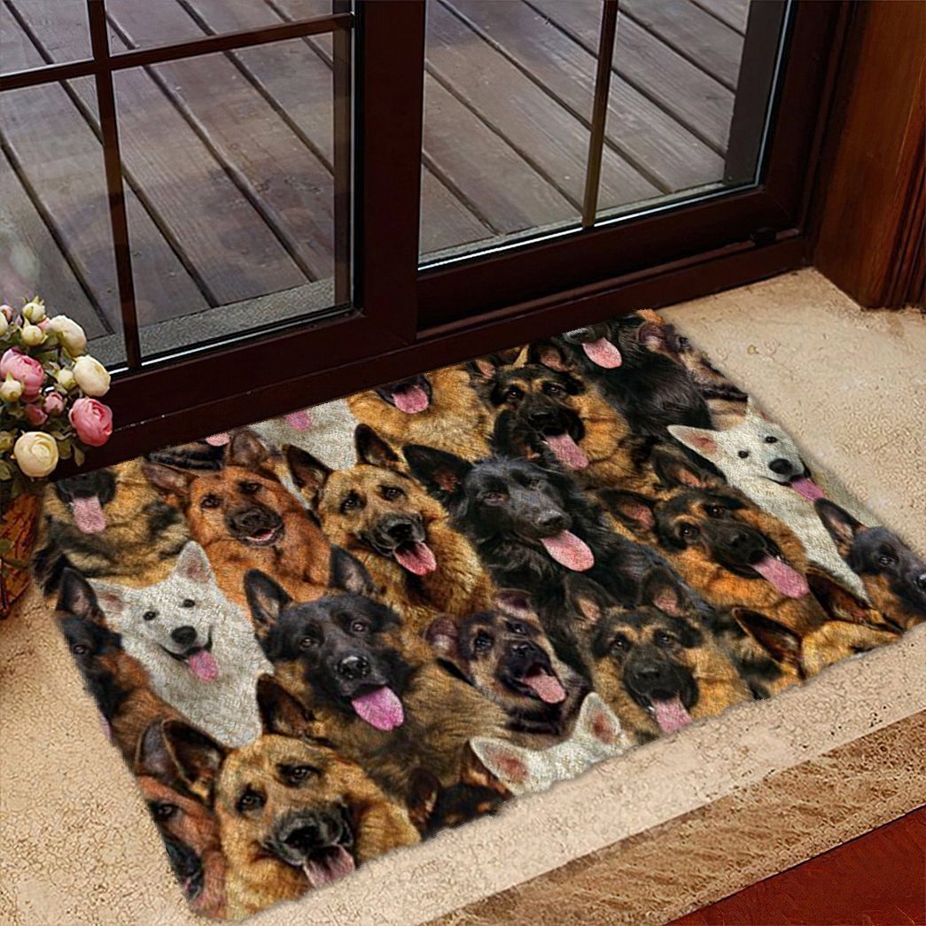 Tmarc Tee A Bunch Of German Shepherds Doormat