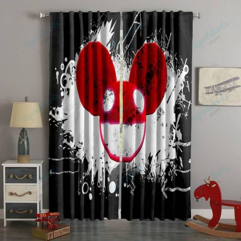 3D Printed Deadmau5 Style Custom Living Room Curtains