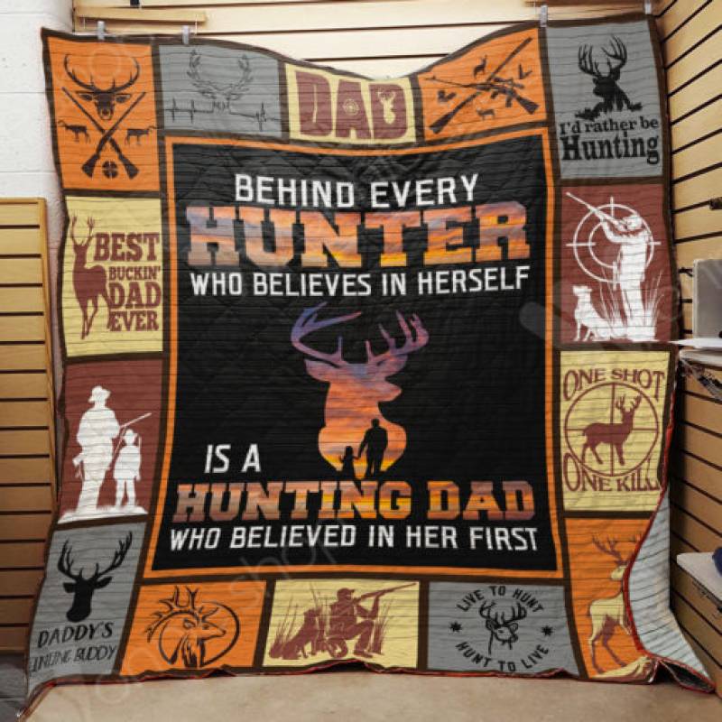 Hunting Dad Blanket AU2202 81O42