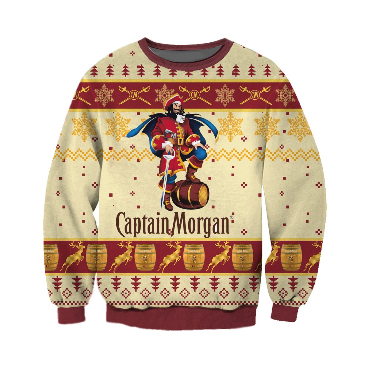 Captain Morgan Ugly Christmas Sweater