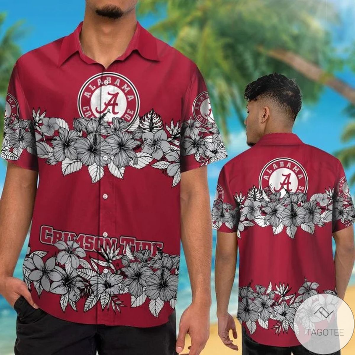 NCAA Alabama Crimson Tide Trendy Hawaiian Shirt V1 Aloha Shirt