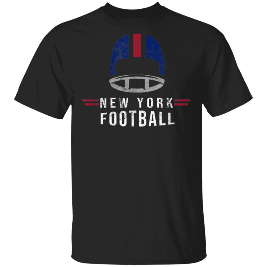 Vintage New York NYG Football Helmet Retro Fan Tshirt TShirt