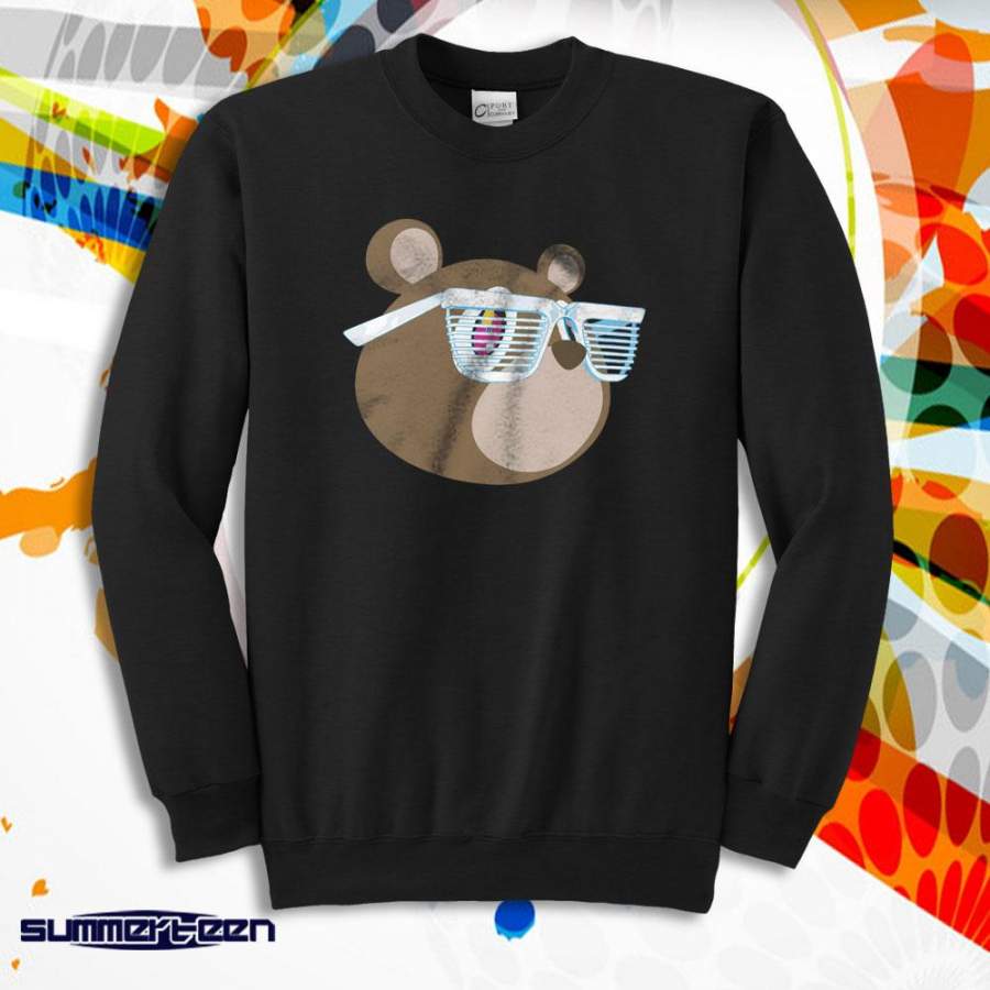 Kanye West Bear Sunglass Men’S Sweatshirt