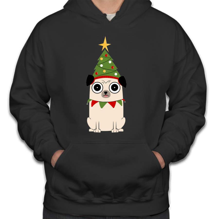 It’s Christmas for Pug’s sake Hoodie