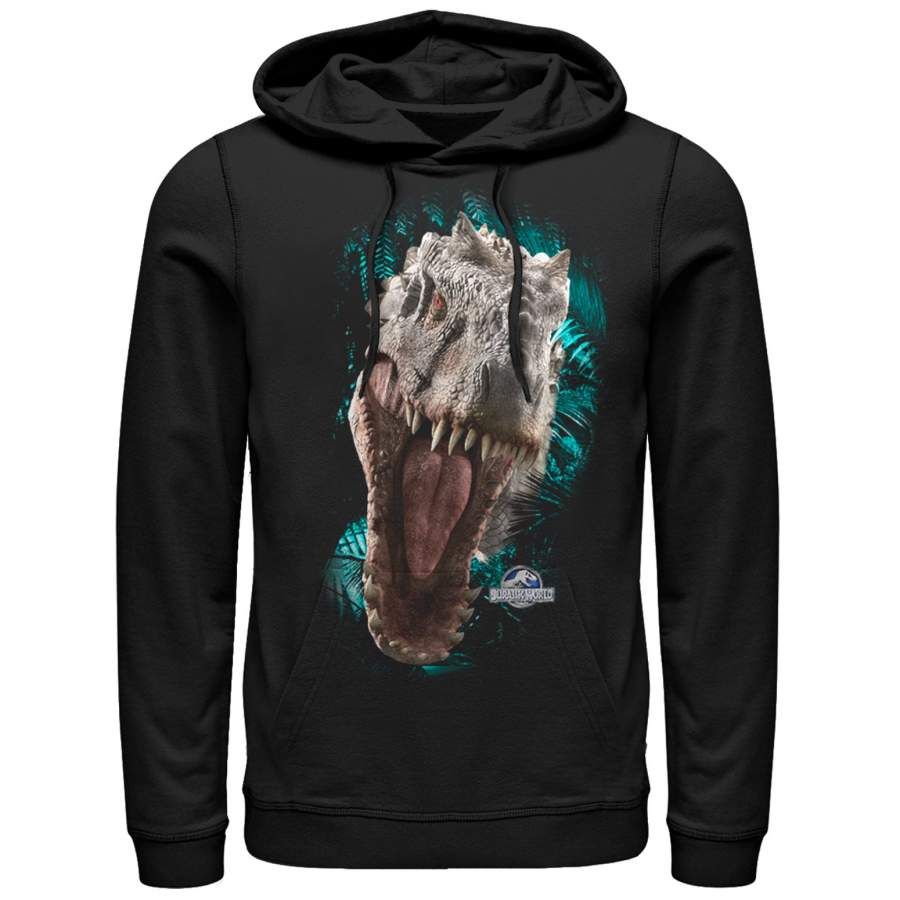 Jurassic World Men’s Red-Eyed Monster  Lightweight Hoodie