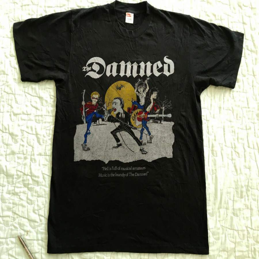 The Damned Vintage T shirt