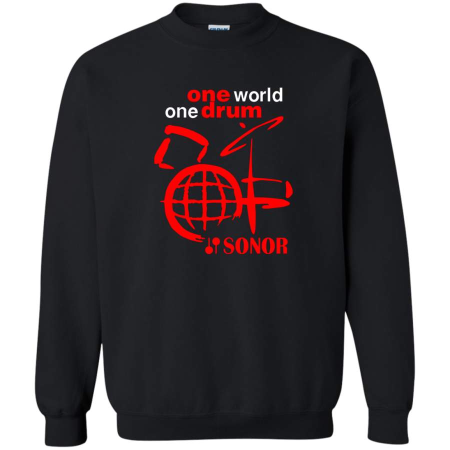 AGR One World One Drum Sonor Crewneck Pullover Sweatshirt