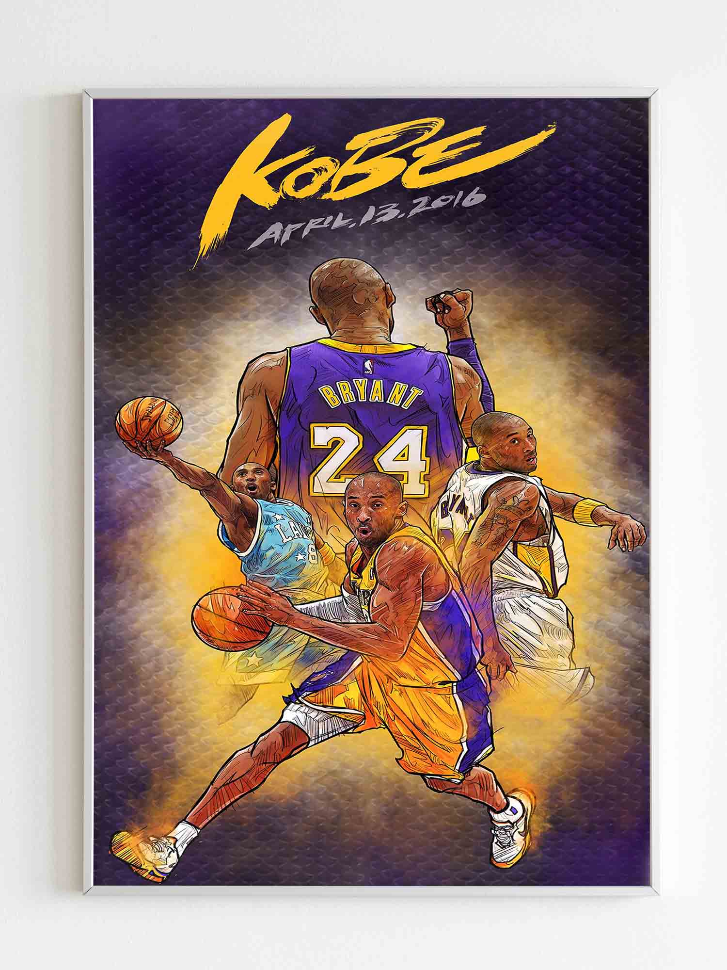 Kobe April 13 2016 Poster - Poster Art Design