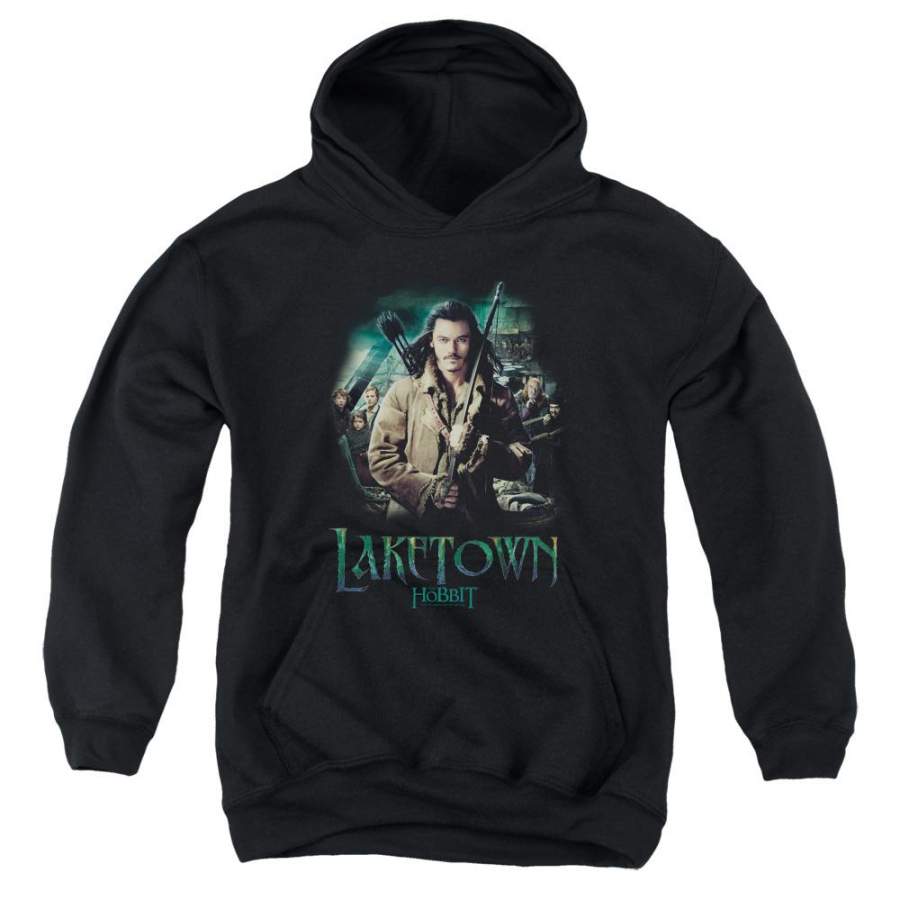 The Hobbit Protector Kids Youth Hoodie Black