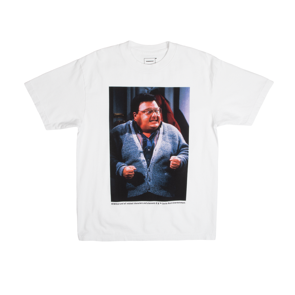 Angry Newman White Tee