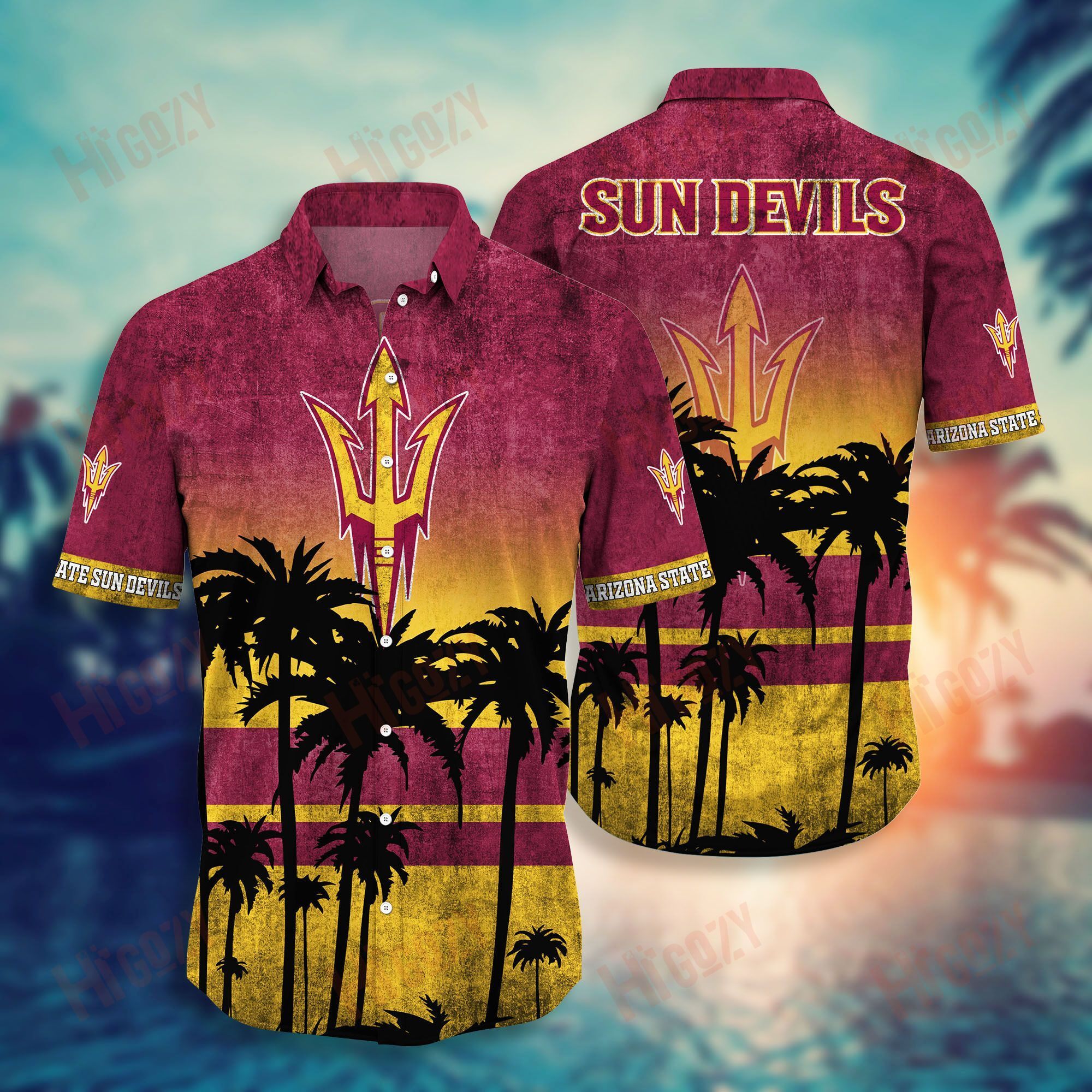 Arizona State Sun Devils Hawaii Shirt Short Style Hot Trending Summer