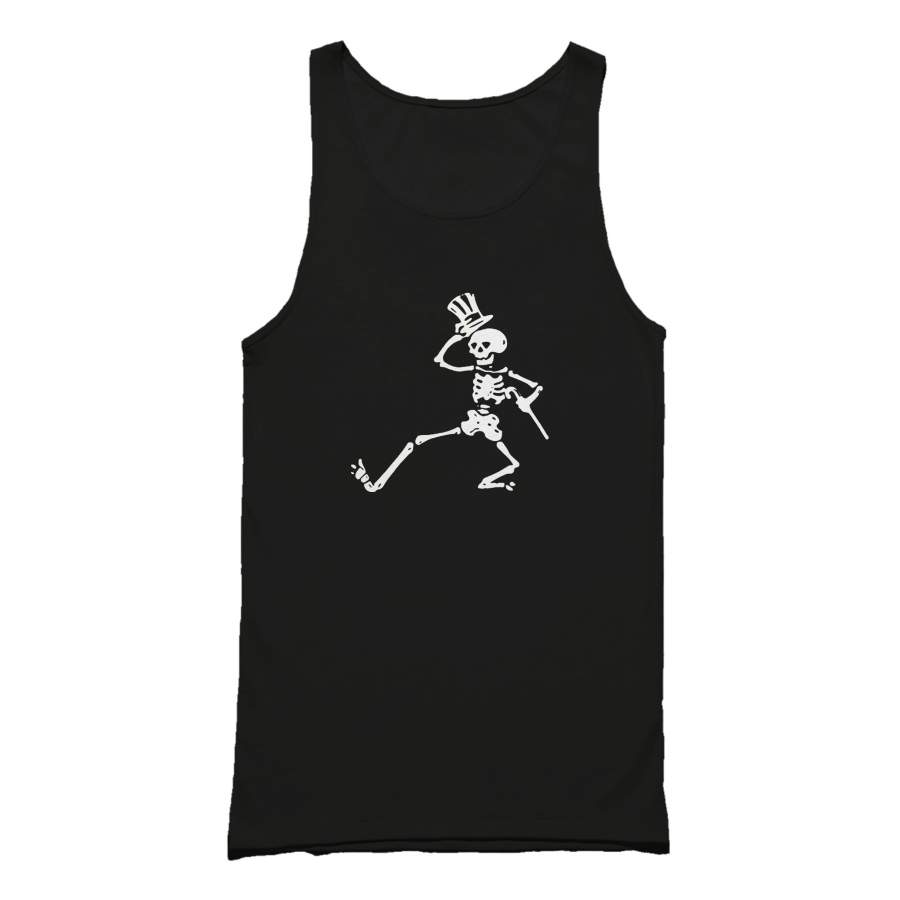 Grateful Dead Head Fan Dancing Skeleton Shakedown Street Halloween Tank Top T-Shirt