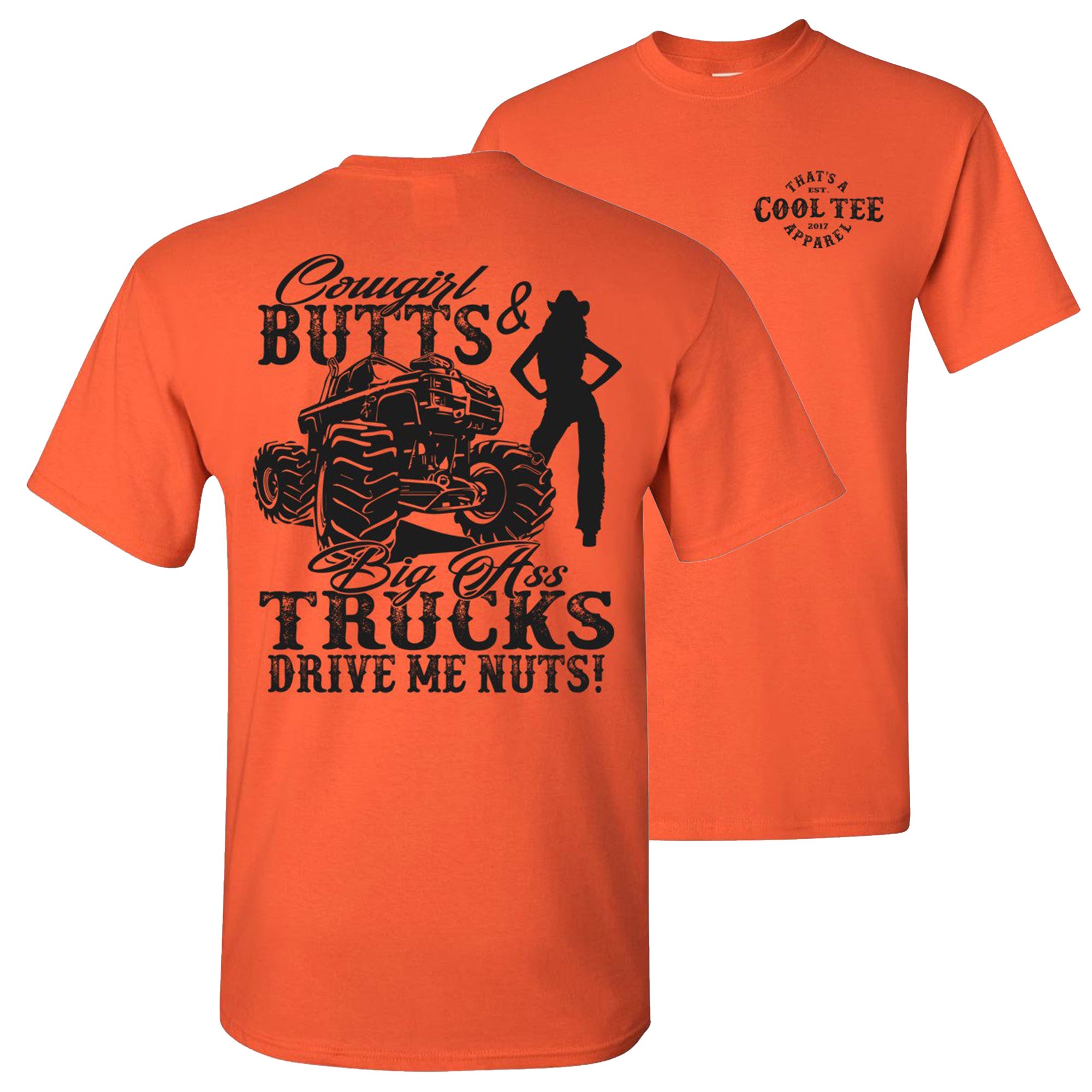 Cowgirl Butts & Big Ass Trucks Country Cowboy T Shirt