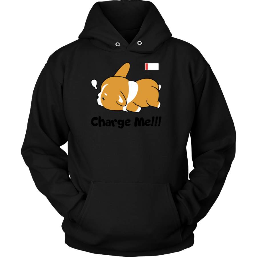 Pet – Immortal Unisex Corgi Cute Puppy Low Battery Funny – Unisex Hoodie T Shirt – TL00825HO