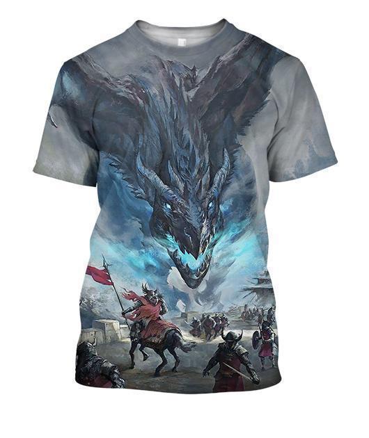 All Over Print Viserion Dragon