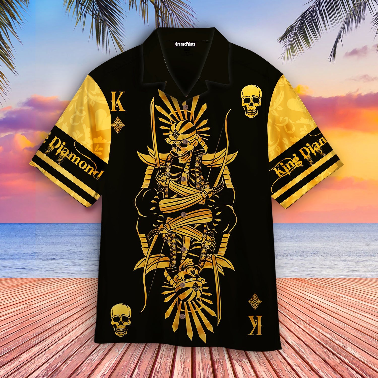 King Diamond Hawaii Shirt For Men Women Adult Ha18597