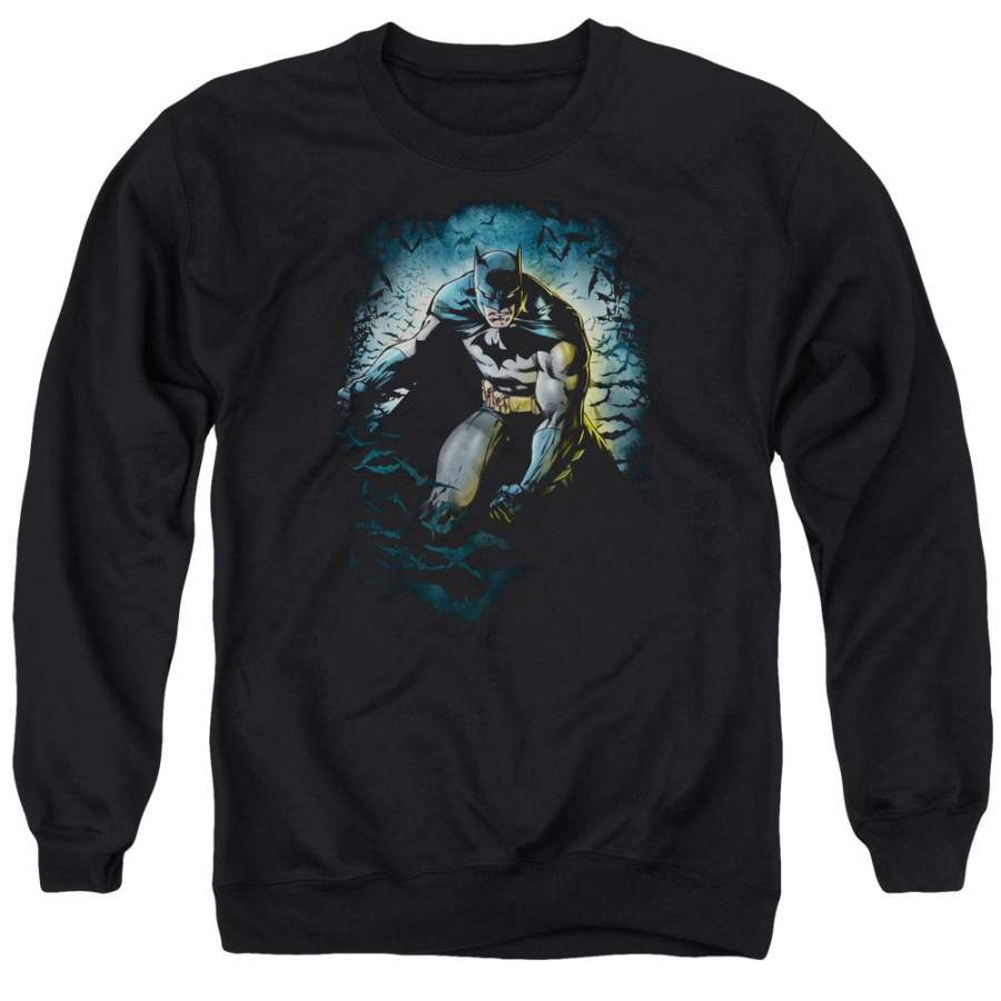 Batman – Bat Cave Adult Crewneck Sweatshirt