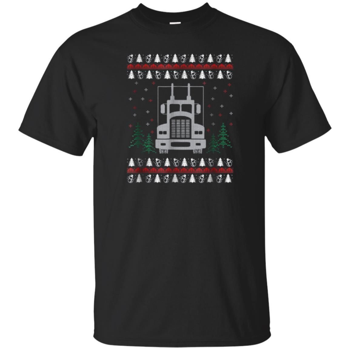 Buy Truck Driver Ugly Christmas Sweater Gift – Truck Christmas S