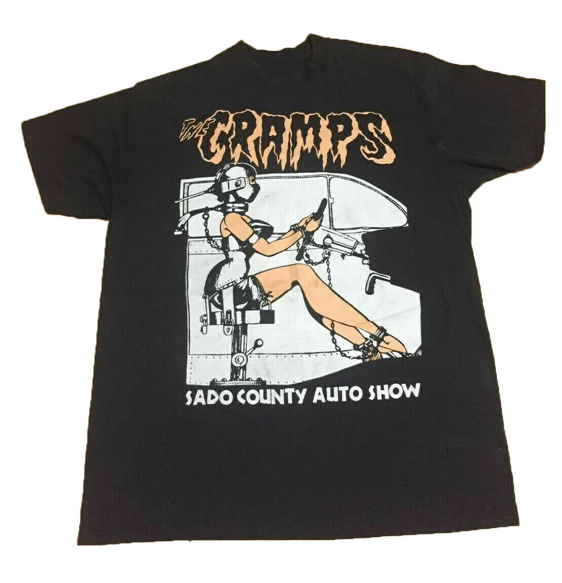 Vintage The Cramps 90s Punk Rock T-Shirt rare Reprint Tee S-4XL