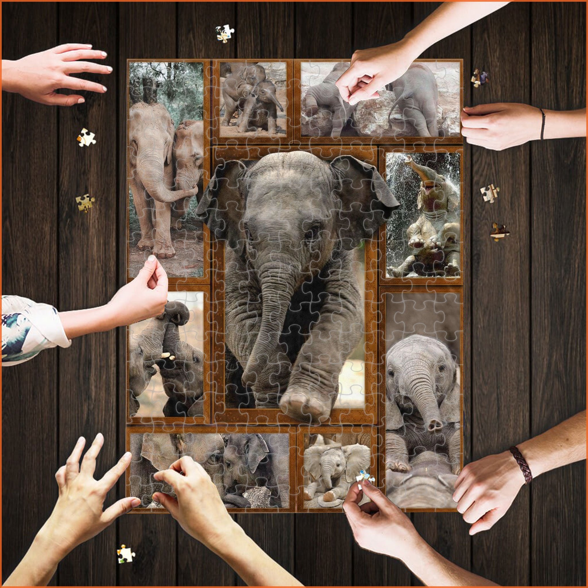 Puzzle 3D Elephant 252/500 Pieces – Jigsaw Puzzle