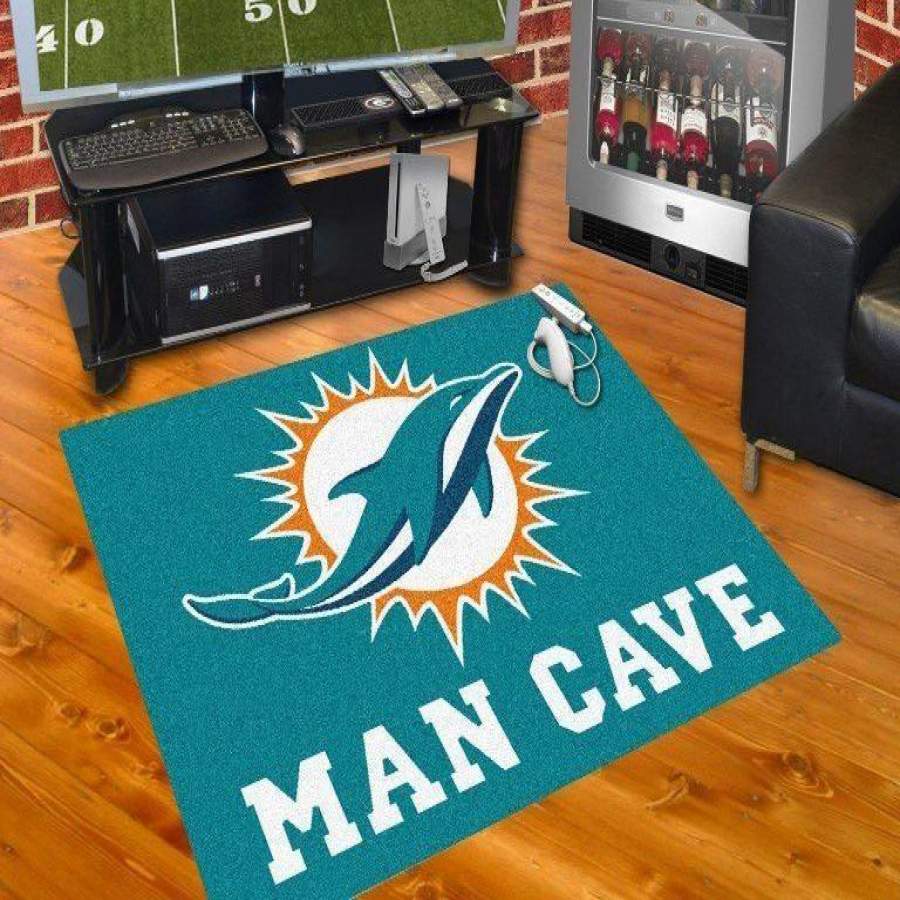 Miami Dolphins Area Rug Football Area Rug Floor Decor