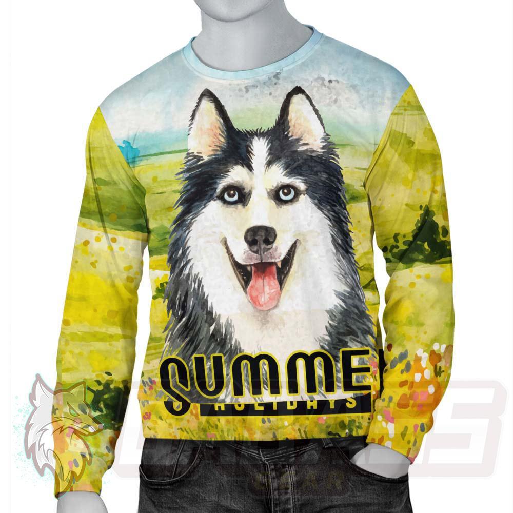 Summer holidays Husky HUK-0018 Unisex Sweatshirt