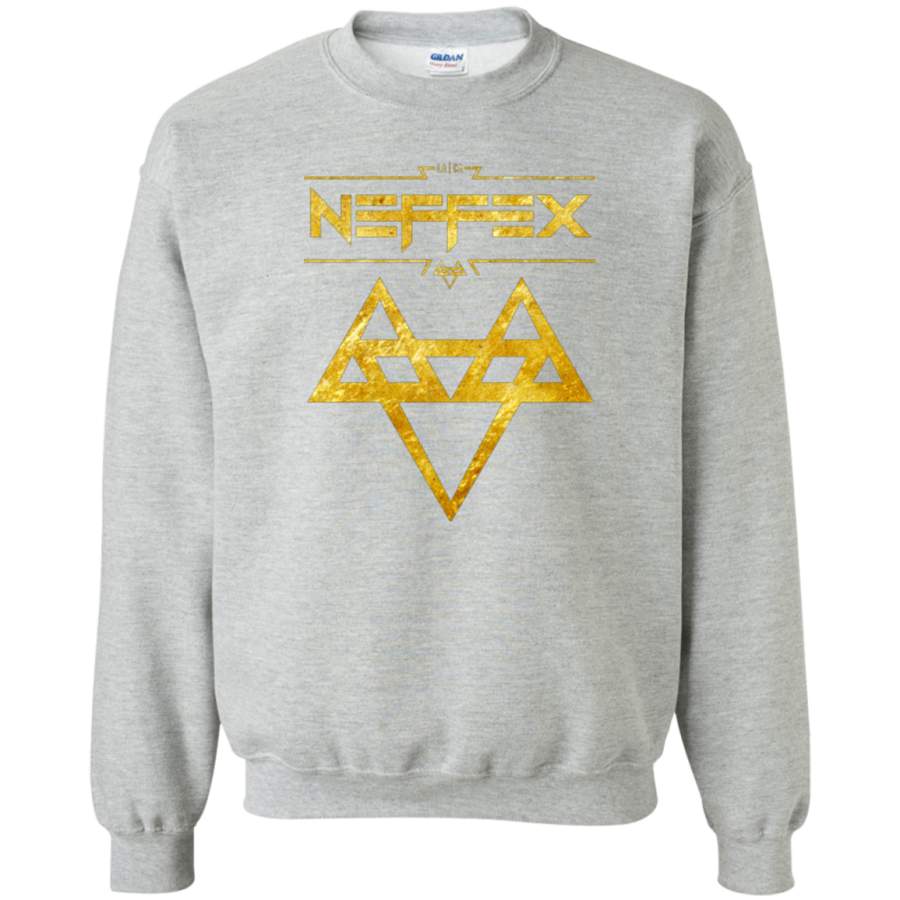 AGR Neffex logo gold limited edition Crewneck Pullover Sweatshirt