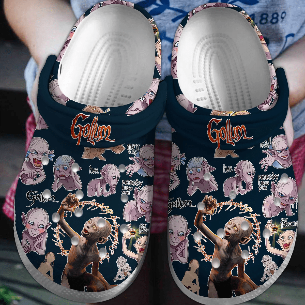 Gollum The Lord Of The Rings Movie Crocss Clogs For Men Women And Kid 9Pxrdpsp