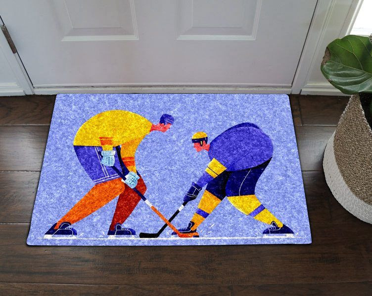 Hockey Dn011033D Doormat