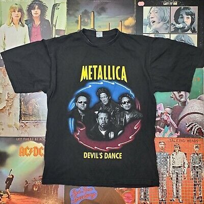 Vintage Metallica Devils Dance Shirt  90s Reload 2314