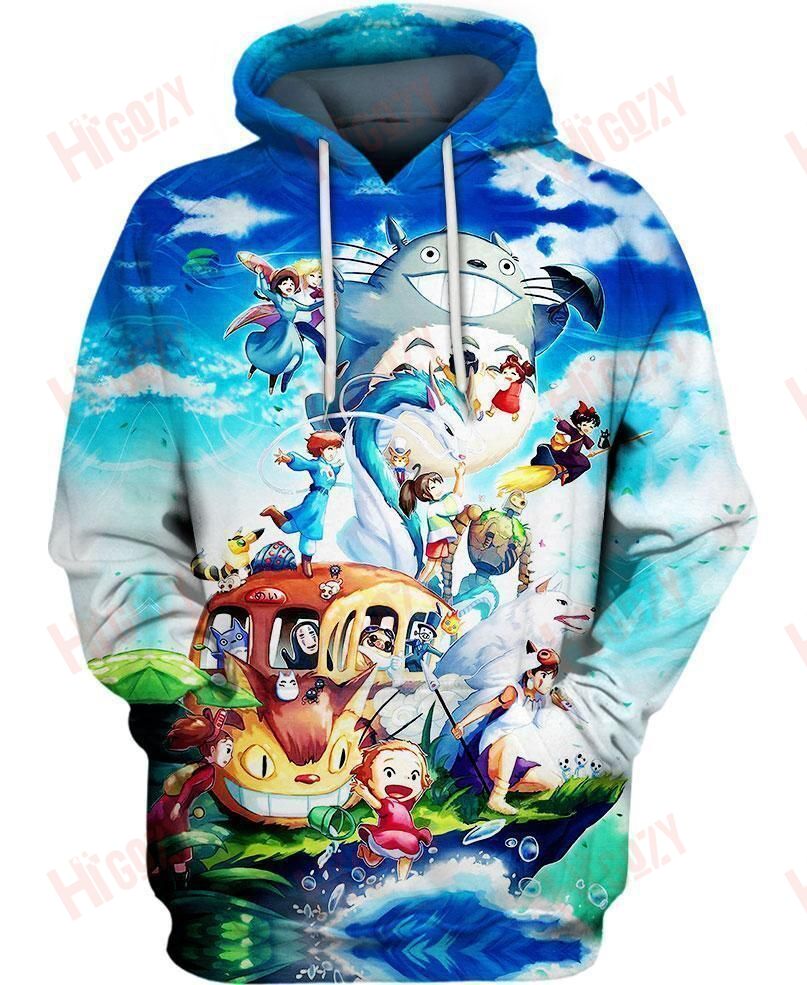 Baeelly™ Ghibli Hoodie 3D – Lv269